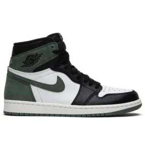 Air Jordan 1 Retro High Clay Green Asphalt running