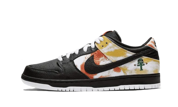 SB Dunk Low Raygun Tie Dye Home Comfort Soft Slip Resistant Outsole