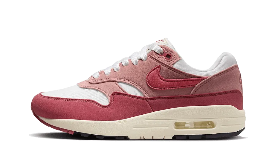 Air Max 1 Red Stardust Lockdown Heel Counter