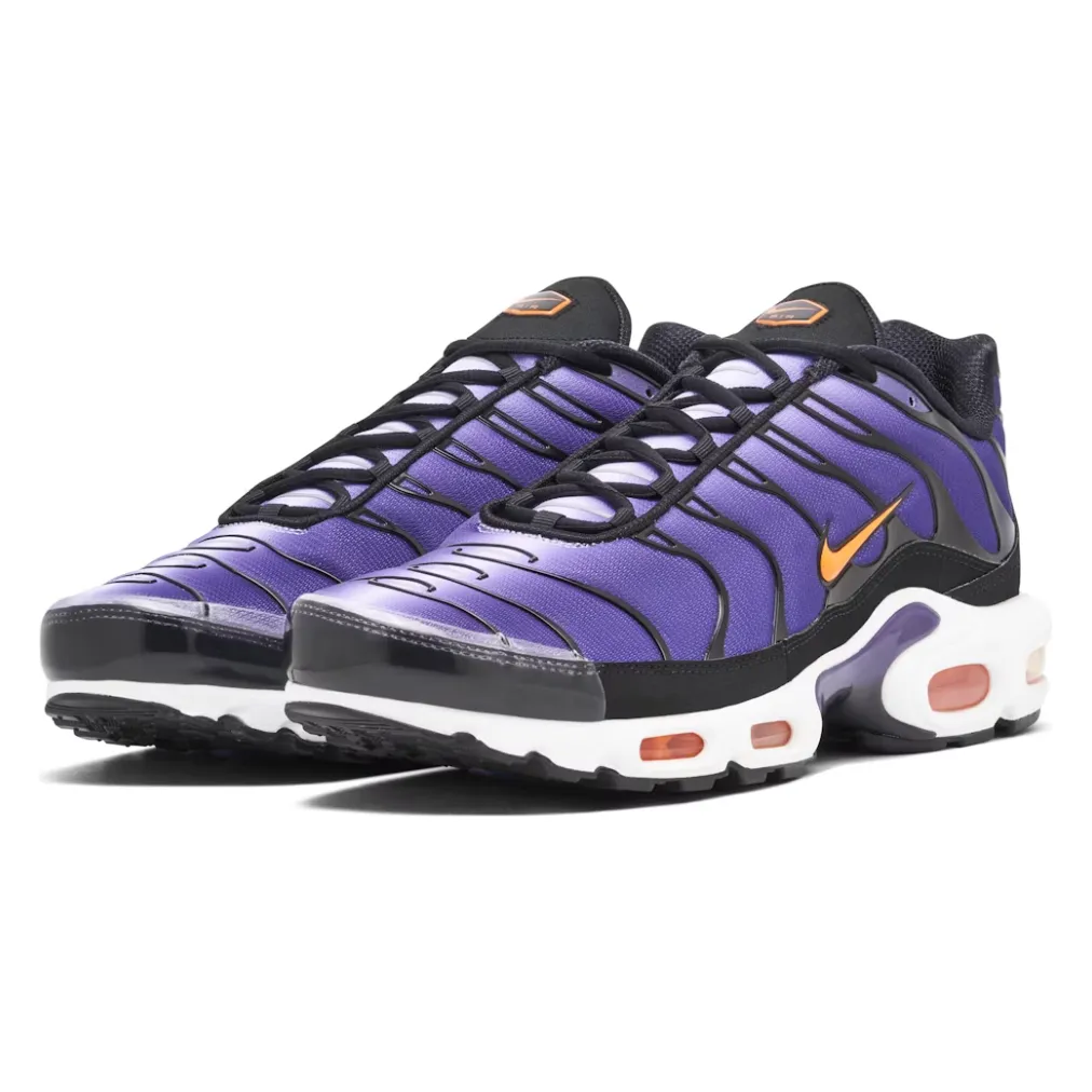 Nike Air Max Plus OG Voltage Purple (2024) Midcourt Fit Comfort Secure lacing system