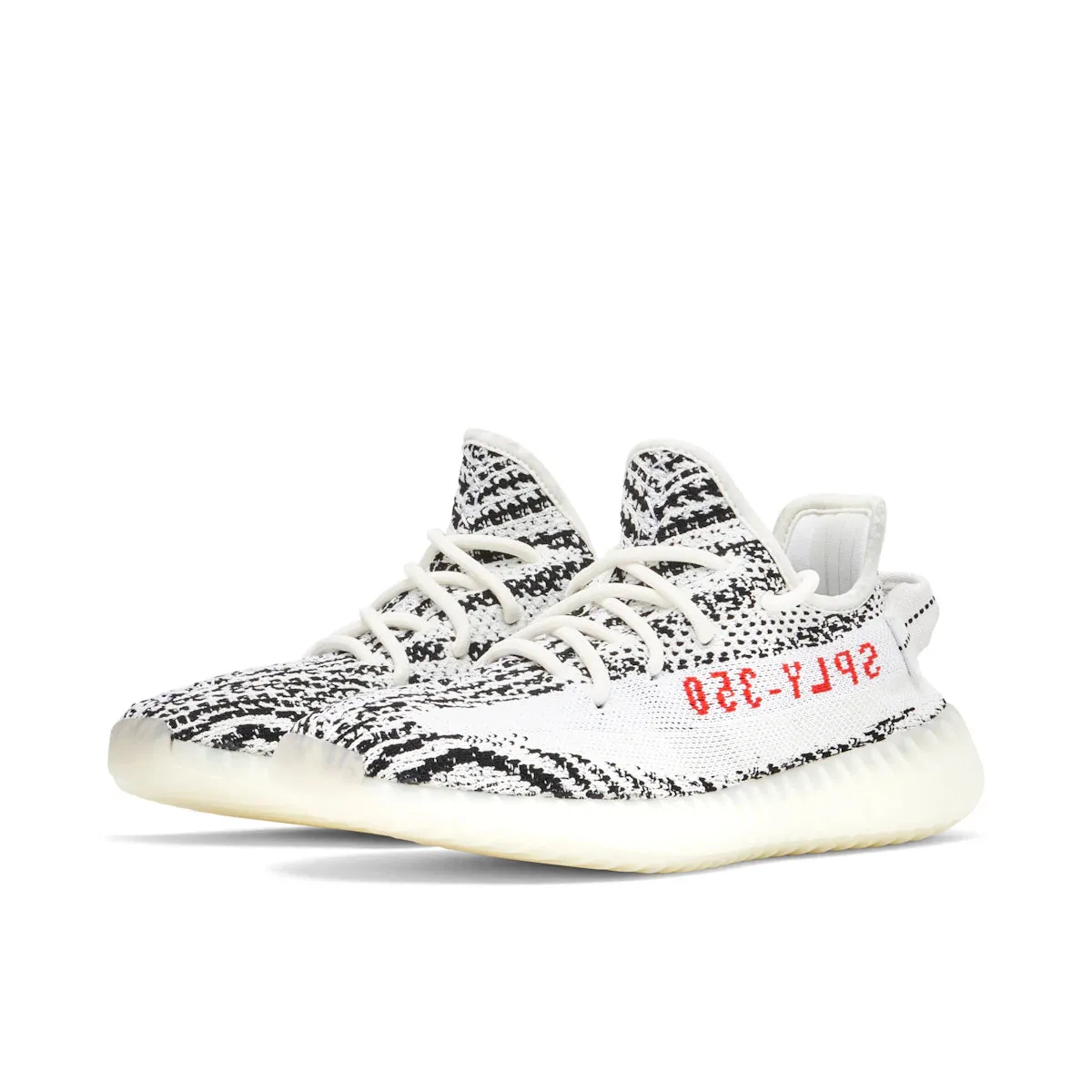 Adidas Yeezy Boost 350 V2 Zebra Street Pic Breathable Material