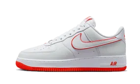 Air Force 1 Low White Orange Breathable fabric Leap Run