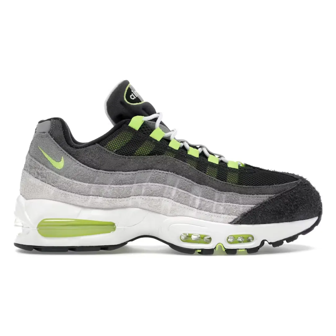 High Quality Fabric Breathable lining fabric Nike Air Max 95 OG Reverse Gradient Neon
