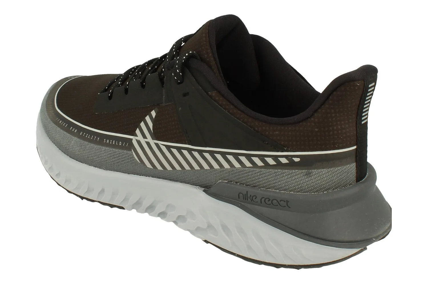 foldable running shoes multi - surface sole Nike Legend React 2 Shield Mens BQ3382 001