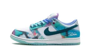 Plush Cushion Compression Molded Midsole SB Dunk Low Futura Laboratories Bleached Aqua