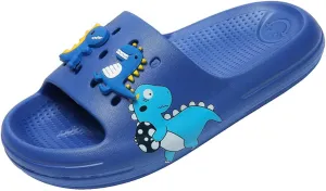 Eliogn Slide Sandals for Boys and Girls Anti-Slip Pillow Slippers Ultra Light Home Slippers Shower Summer Sandals Water Shoes (Little Kid/Big Kid)