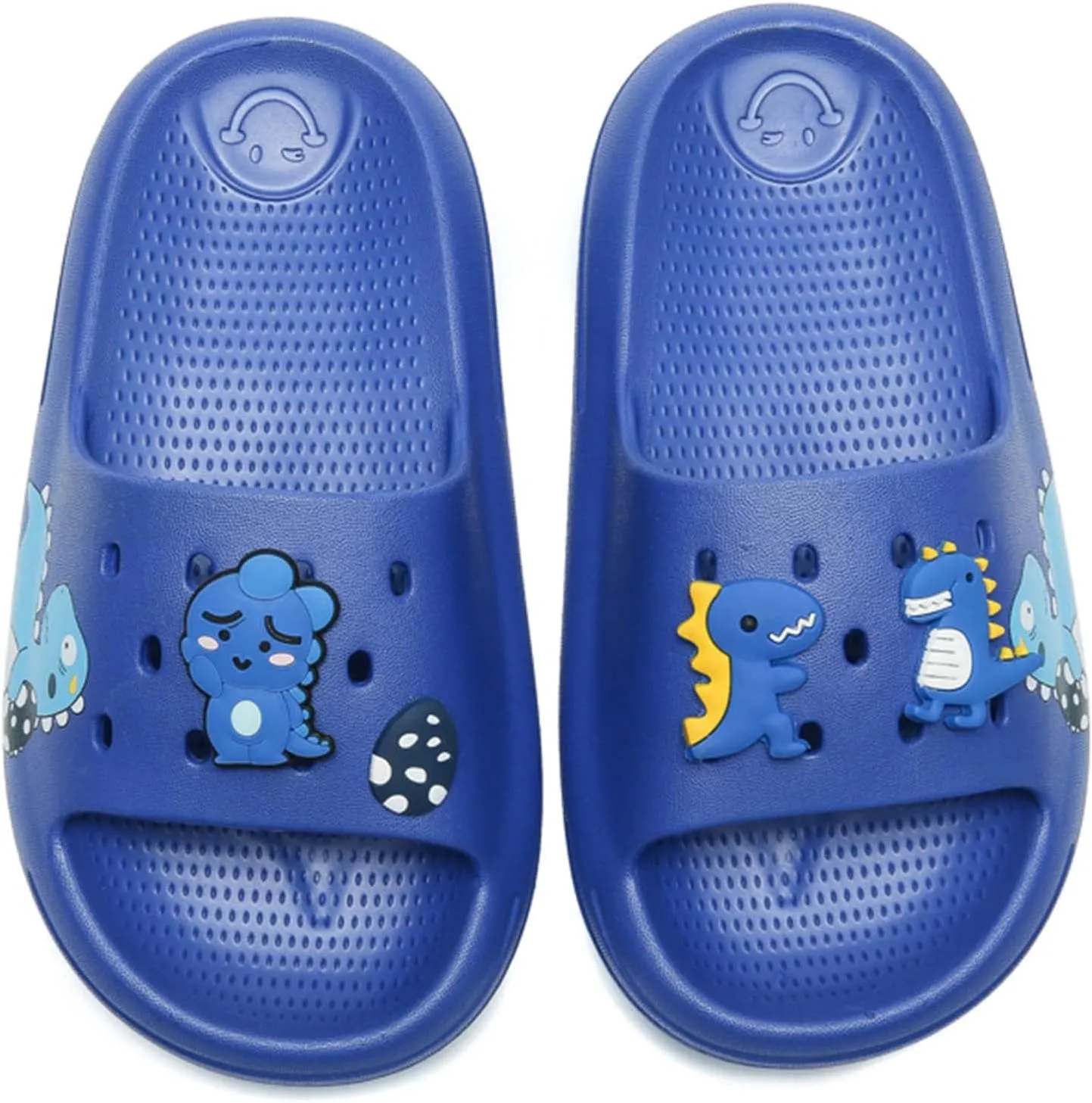 Eliogn Slide Sandals for Boys and Girls Anti-Slip Pillow Slippers Ultra Light Home Slippers Shower Summer Sandals Water Shoes (Little Kid/Big Kid)