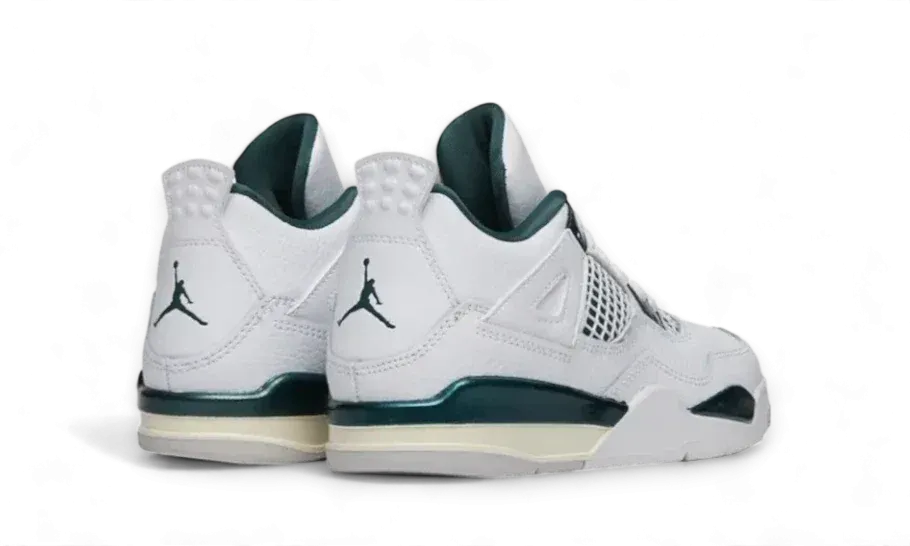Air Jordan 4 Retro Oxidized Green Enfant (PS) Comfort Fit System physiologically - comfortable