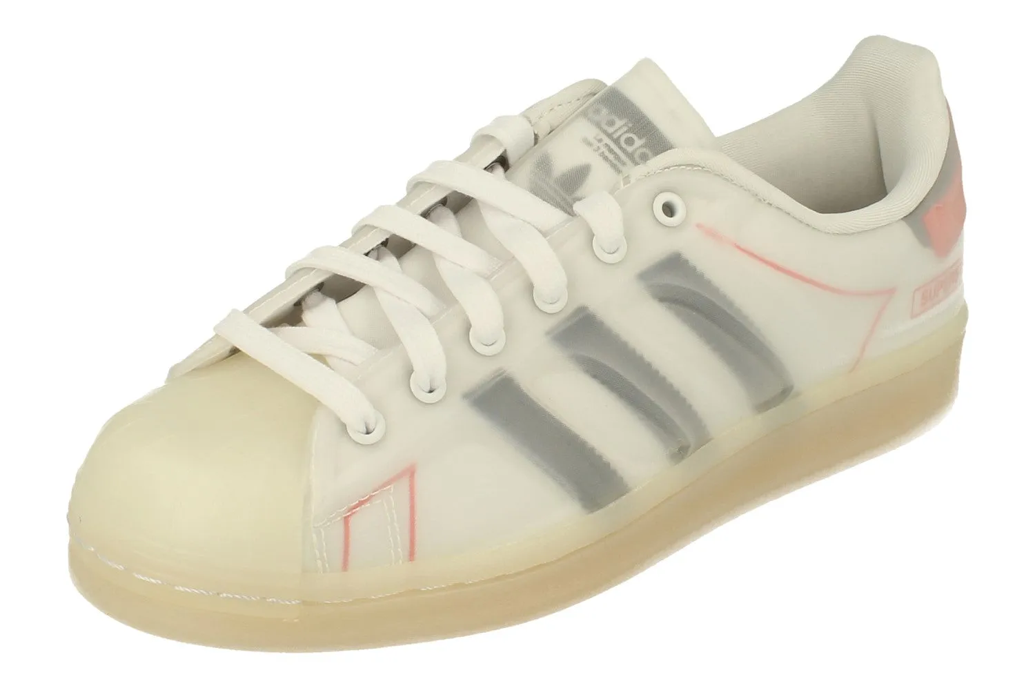 running for energy boost Adidas Originals Superstar Futureshell Mens Trainers Sneakers FX5553