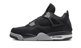 Air Jordan 4 Black Canvas running in a frozen waterfall area shoes concrete running footwear