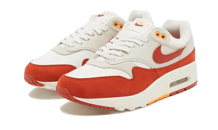 Stabilizing Heel Counter Stability frame Air Max 1 Rugged Orange