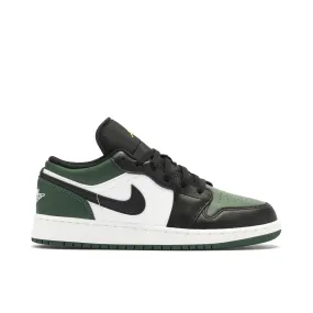 short - distance running choice Jordan 1 Low Green Toe (GS)