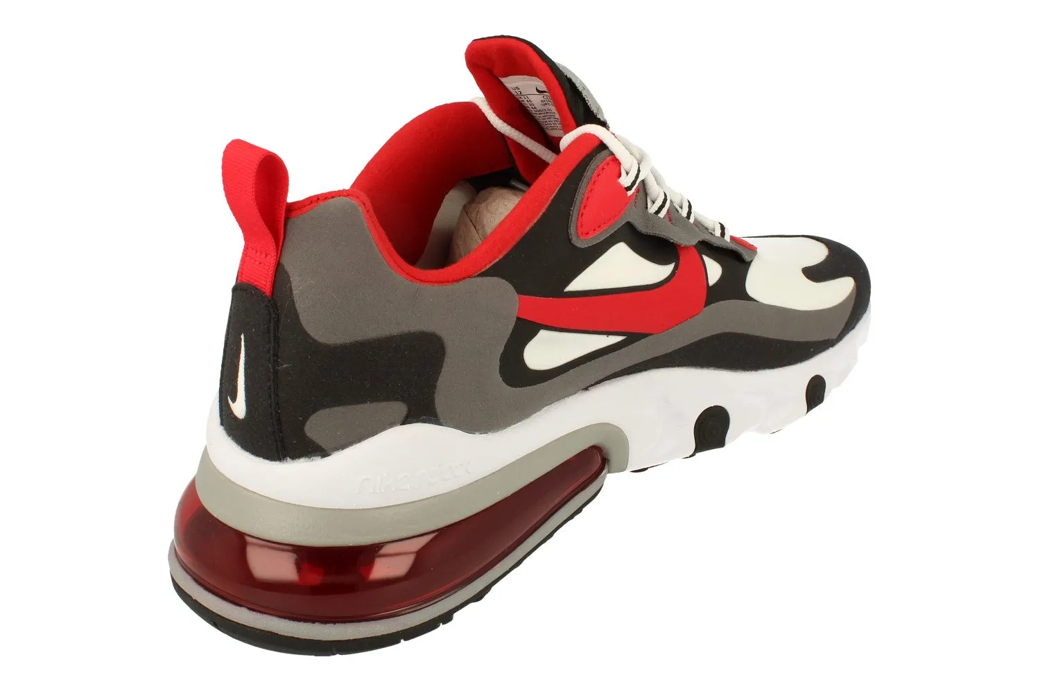 Nike Air Max 270 React Mens CI3866 002 Foot Landing Freedom