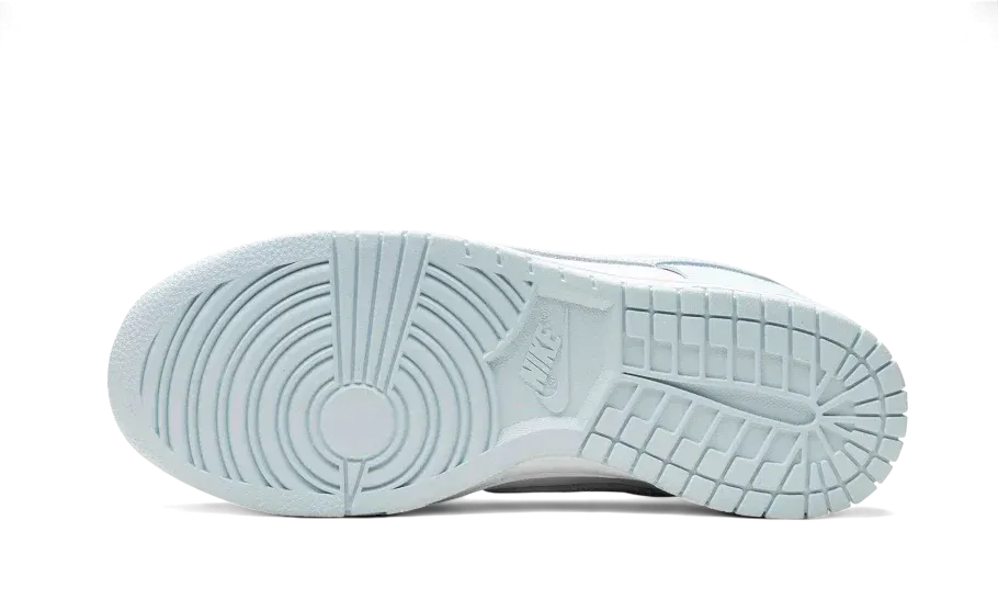 Thermoplastic Reinforcement Vegan Leather Construction Dunk Low Glacier Blue