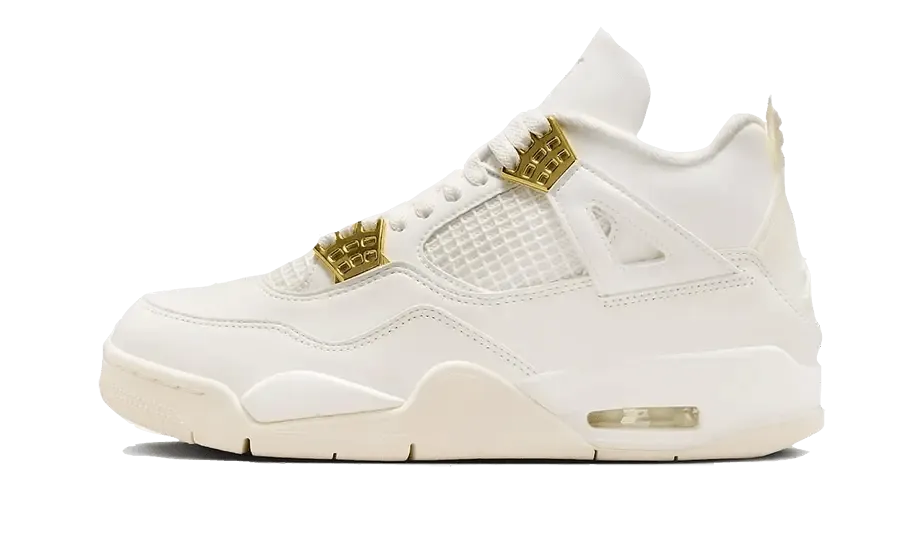 gravel - running shoes Foot Recovery Air Jordan 4 Sail Metallic Gold