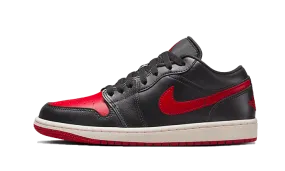 Air Jordan 1 Low Bred Sail Rubber Outsole Thermal Regulation Layer
