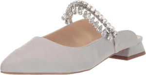EVANS Women's Wide Fit Strappy Point Mule