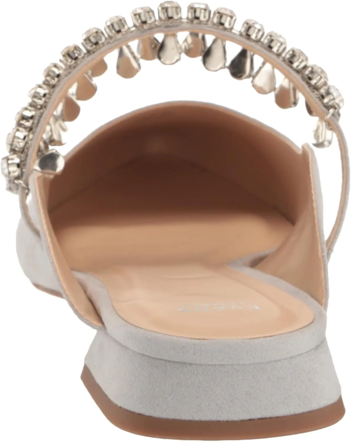 EVANS Women's Wide Fit Strappy Point Mule