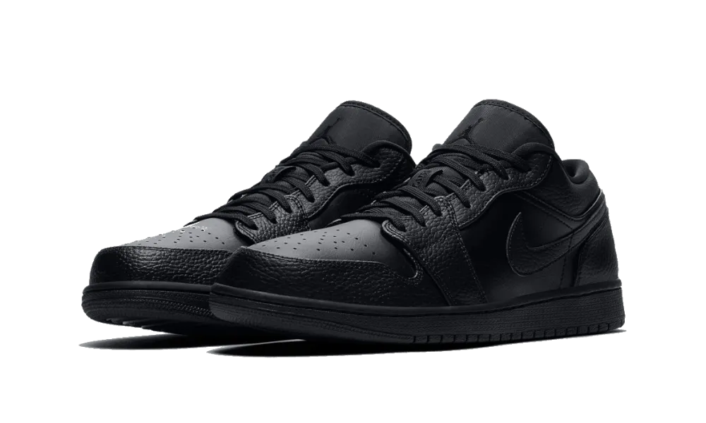 Comfortable Exercise Air Jordan 1 Low Triple Black