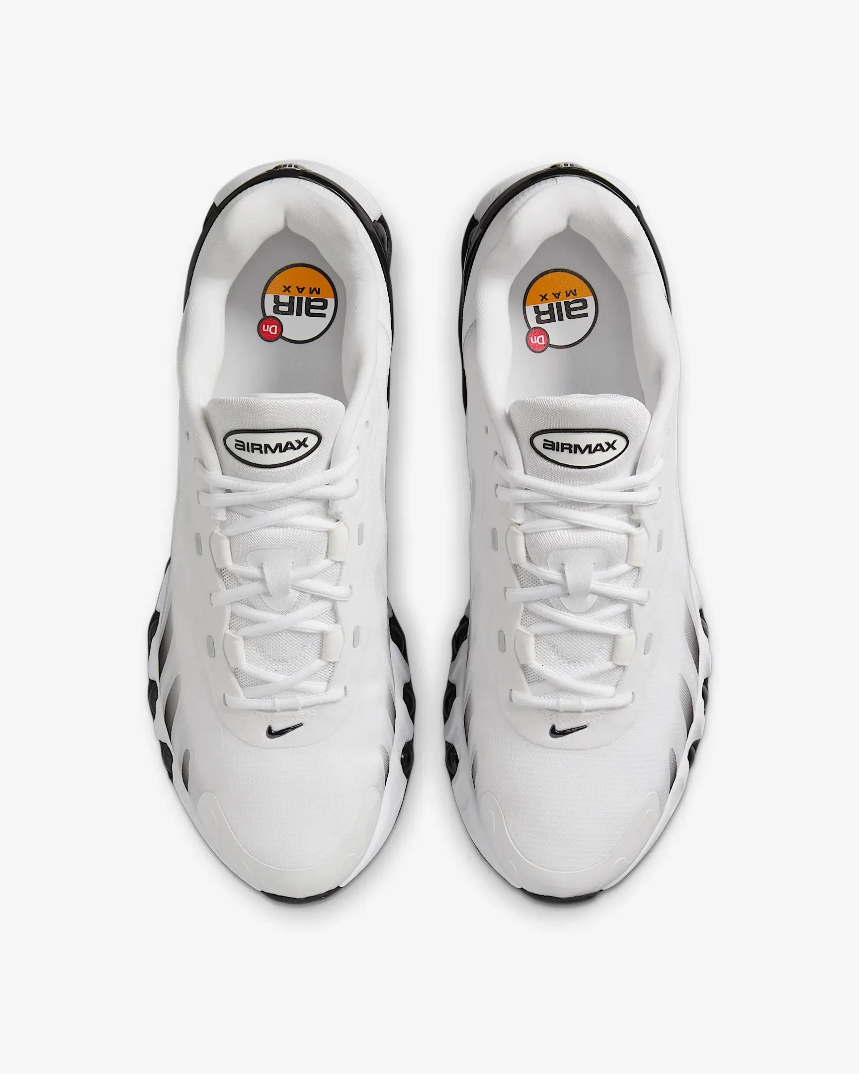 Nike Air Max Dn8 White/White/White/Black Neutral Walk Ultra Low Profile