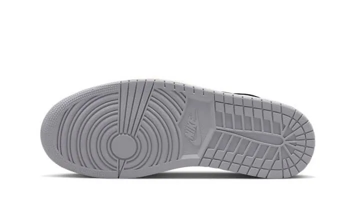 Air Jordan 1 Mid Inside Out Black Durable Rubber Outsole