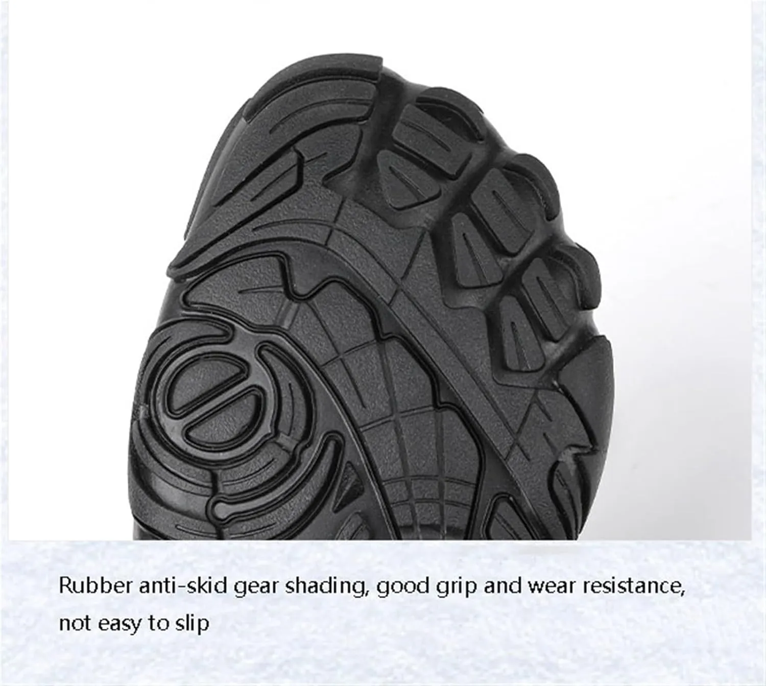 Extra Wide Snow Boots for Men, Men's Winter Waterproof Insulated Shell Inner Comfortable Outdoor Snow Boots, Non Slip Light Flats Ankle Walking Boots, for Work Hiker Trekking Trail