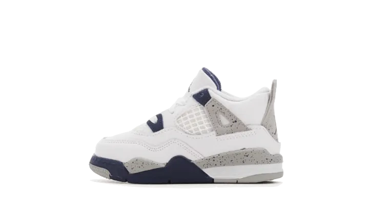 Air Jordan 4 Midnight Navy B??b?? (TD) custom - fit shoes
