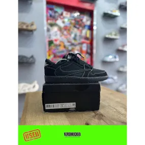 Jordan 1 Retro Low OG SP Travis Scott Black Phantom UK 8 Leather Upper gel - cushioned shoes