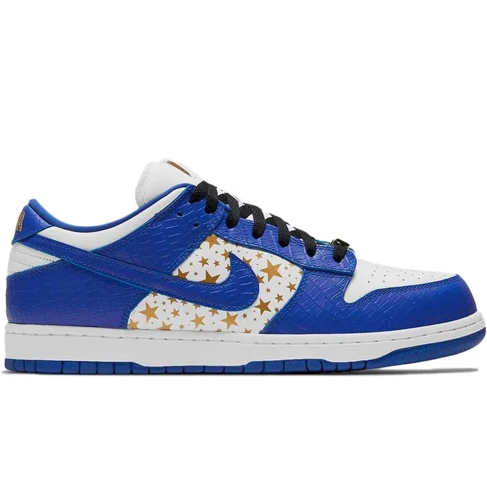 Reliable Wear Nike SB Dunk Low Supreme Stars Hyper Royal (2021)