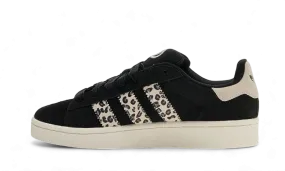 Cozy Walking Flats Campus 00s Black Leopard