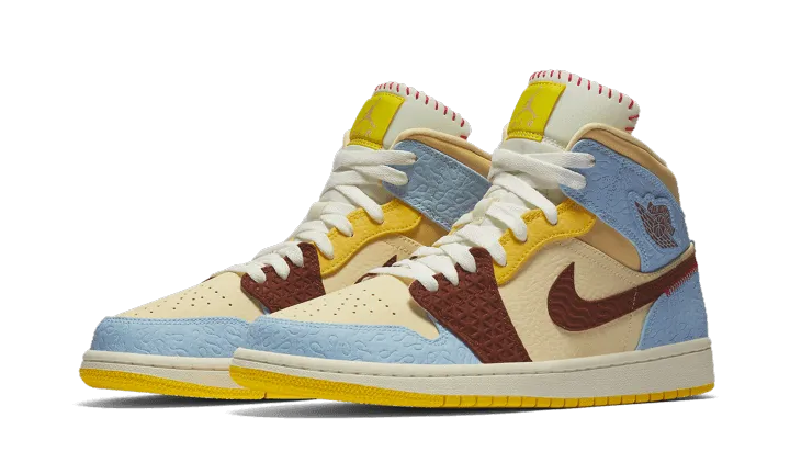 Air Jordan 1 Mid Fearless Maison Chateau Rouge Sneaker Cleaning Kit