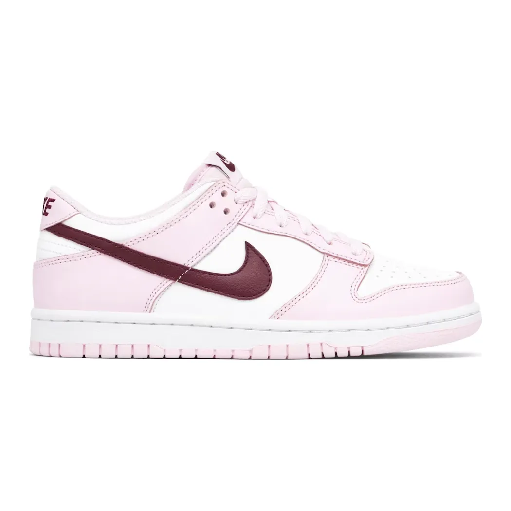 Nike Dunk Low Pink Red White (GS) High-performance ease