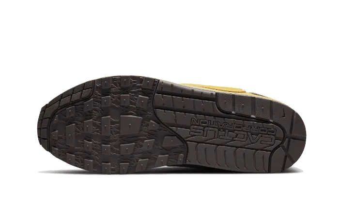 Contoured Footbed Air Max 1 Travis Scott Cactus Jack Saturn Gold