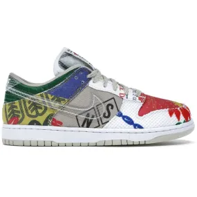Nike Dunk Low SP City Market Walking Vibe Synthetic Upper