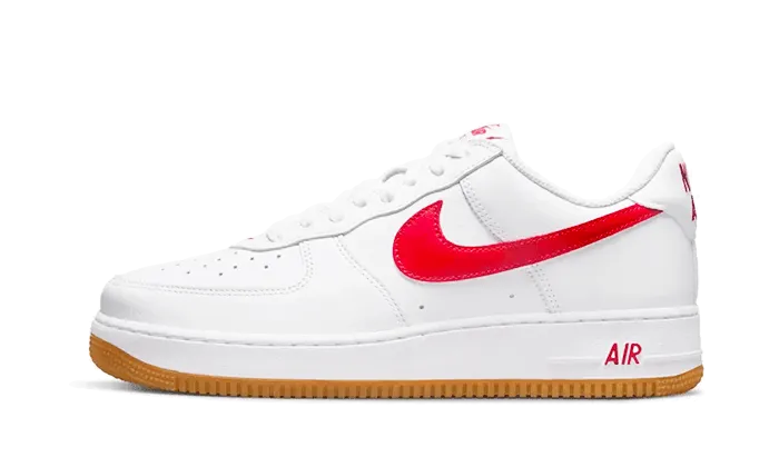 Run Meet Air Force 1 Low ??07 Color of the Month University Red Gum
