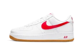Run Meet Air Force 1 Low ??07 Color of the Month University Red Gum