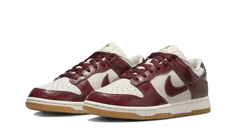 Quick Slip Premium Quality Dunk Low LX?Dark Team Red