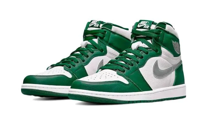 Air Jordan 1 High OG Gorge Green Stretchy Material weather - resistant shoes