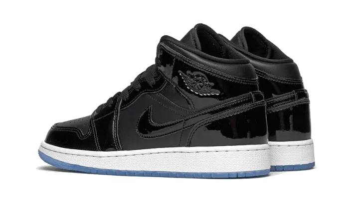 Air Jordan 1 Mid Space Jam Odor Control Treatment Cool Interior