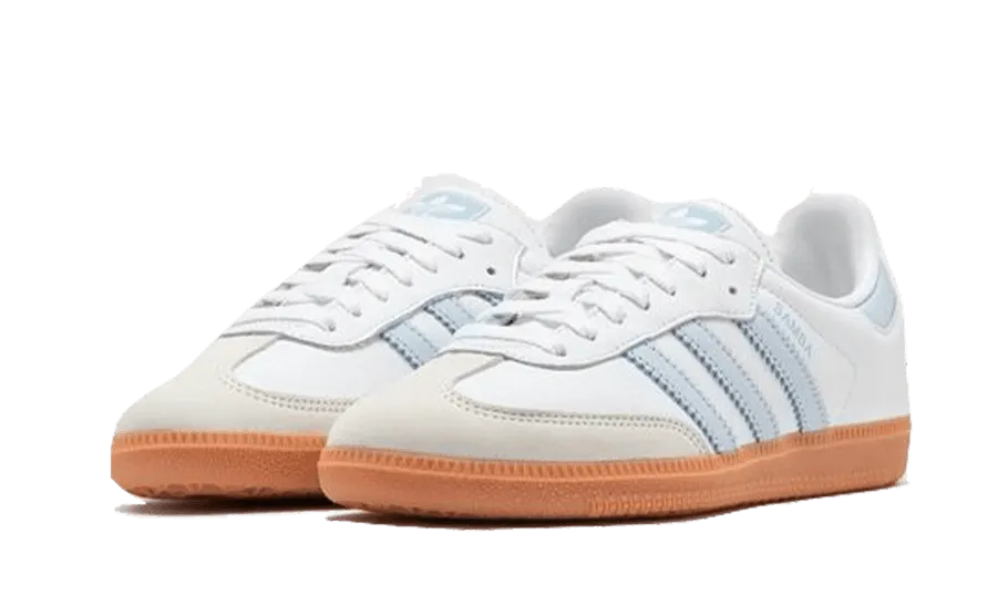 Samba OG White Halo Blue Gum Trend Lane Fit Mood