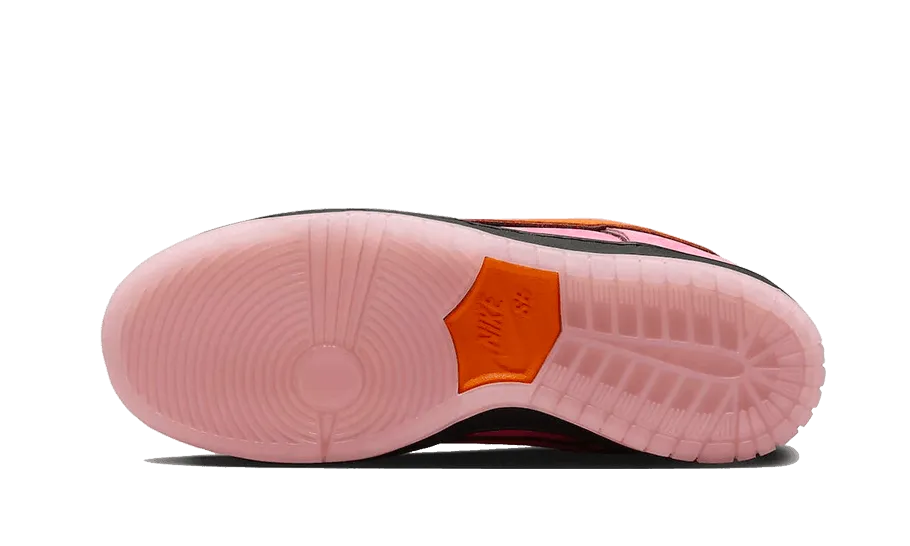 SB Dunk Low The Powerpuff Girls Blossom Minimal Design Comfort Synthetic