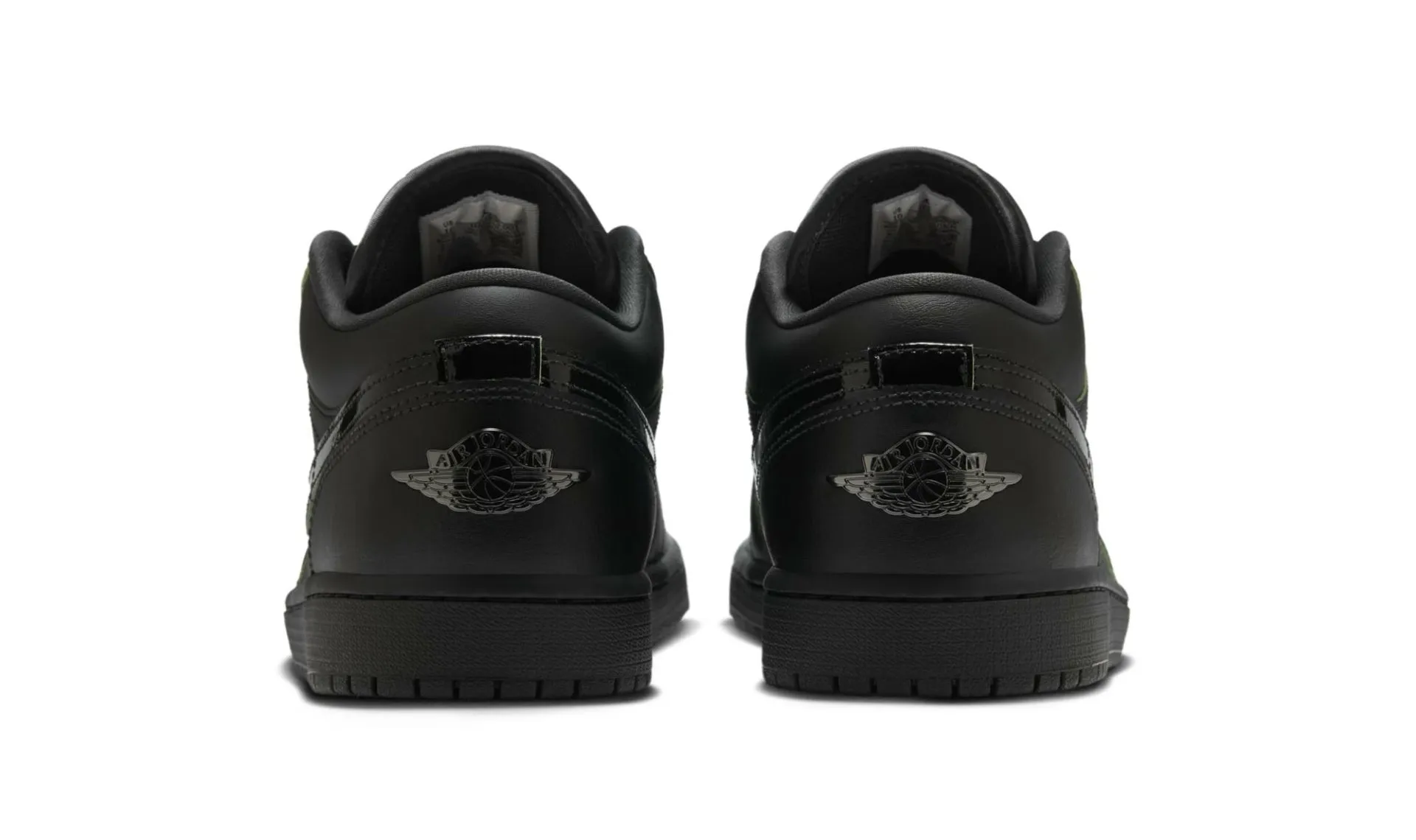 Elastic Lace Closure Nike Air Jordan 1 Low ??Black Cat??