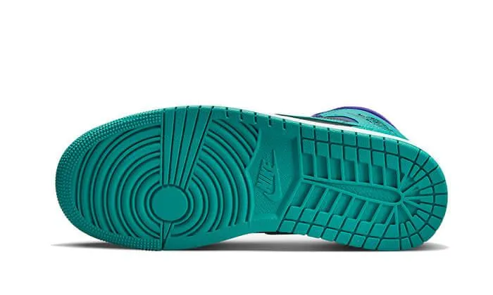 Lightweight Ease Air Jordan 1 Mid Black Grape