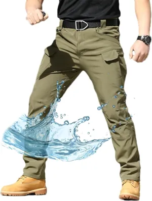 Flexcamo - Tactical Waterproof Pants,Stretch Work Pants Multi Pockets Ripstop Flex Camo Hunting Tactical Pants