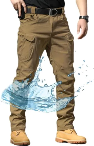 Flexcamo - Tactical Waterproof Pants,Stretch Work Pants Multi Pockets Ripstop Flex Camo Hunting Tactical Pants