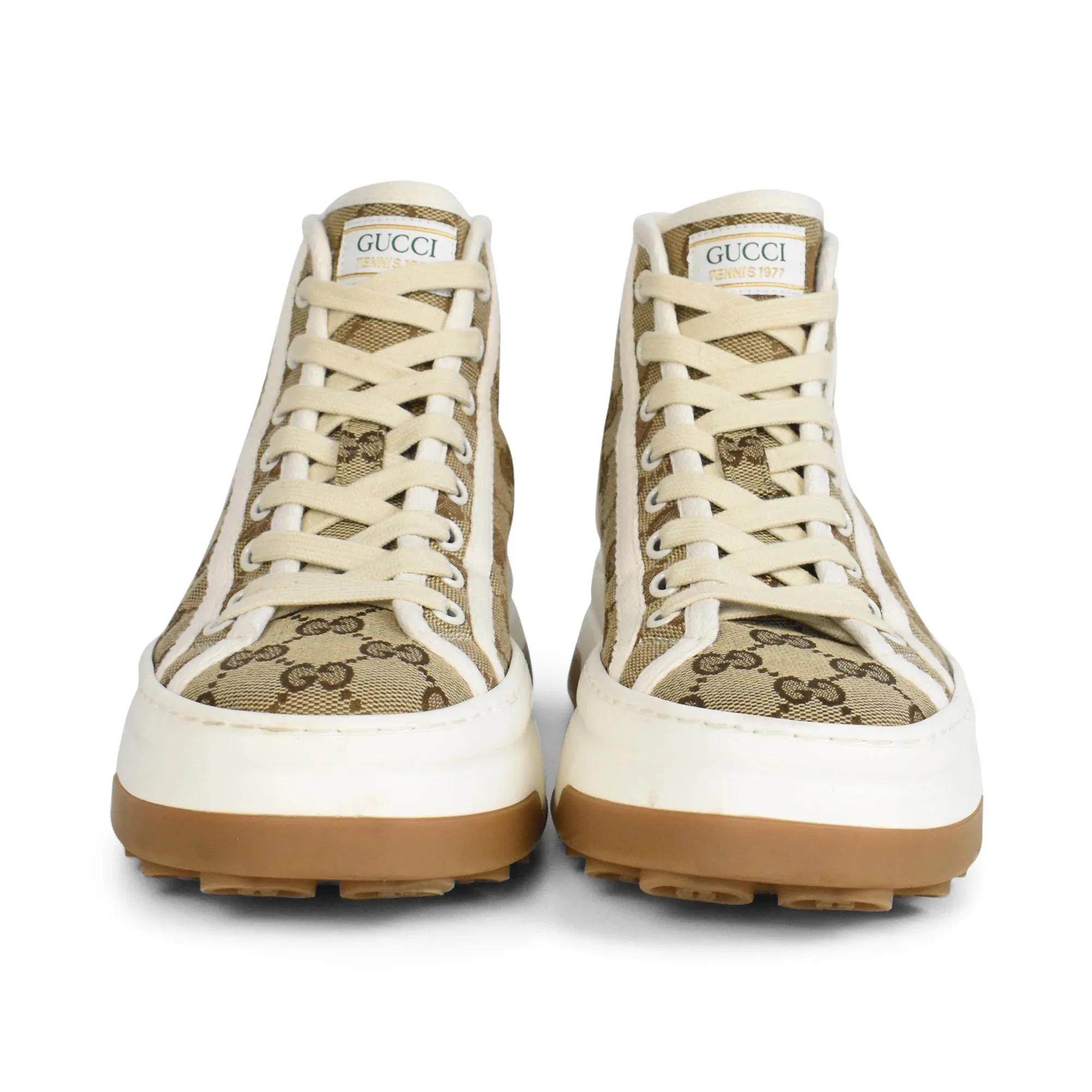 ActiveLifestyle Gucci GG High 'Beige white'