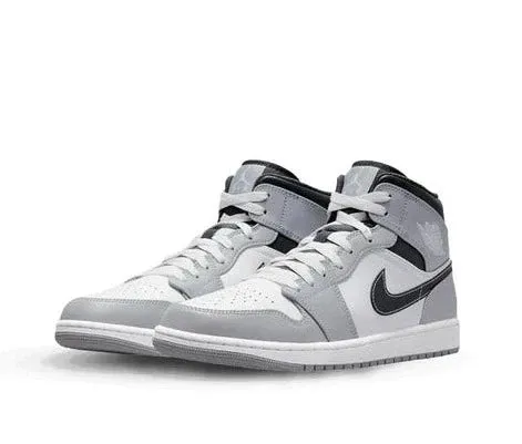 Nike Air Jordan 1 Mid Smoke Grey Anthracite weight - training - shoes