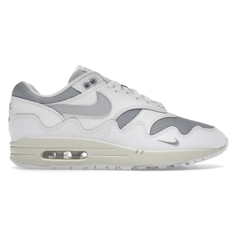 Nike Air Max 1 Patta Waves White Reactive Step Build Breathable fabric