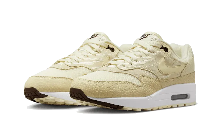 Air Max 1 '87 Safari Coconut Milk Court Grip Dual Density Foam