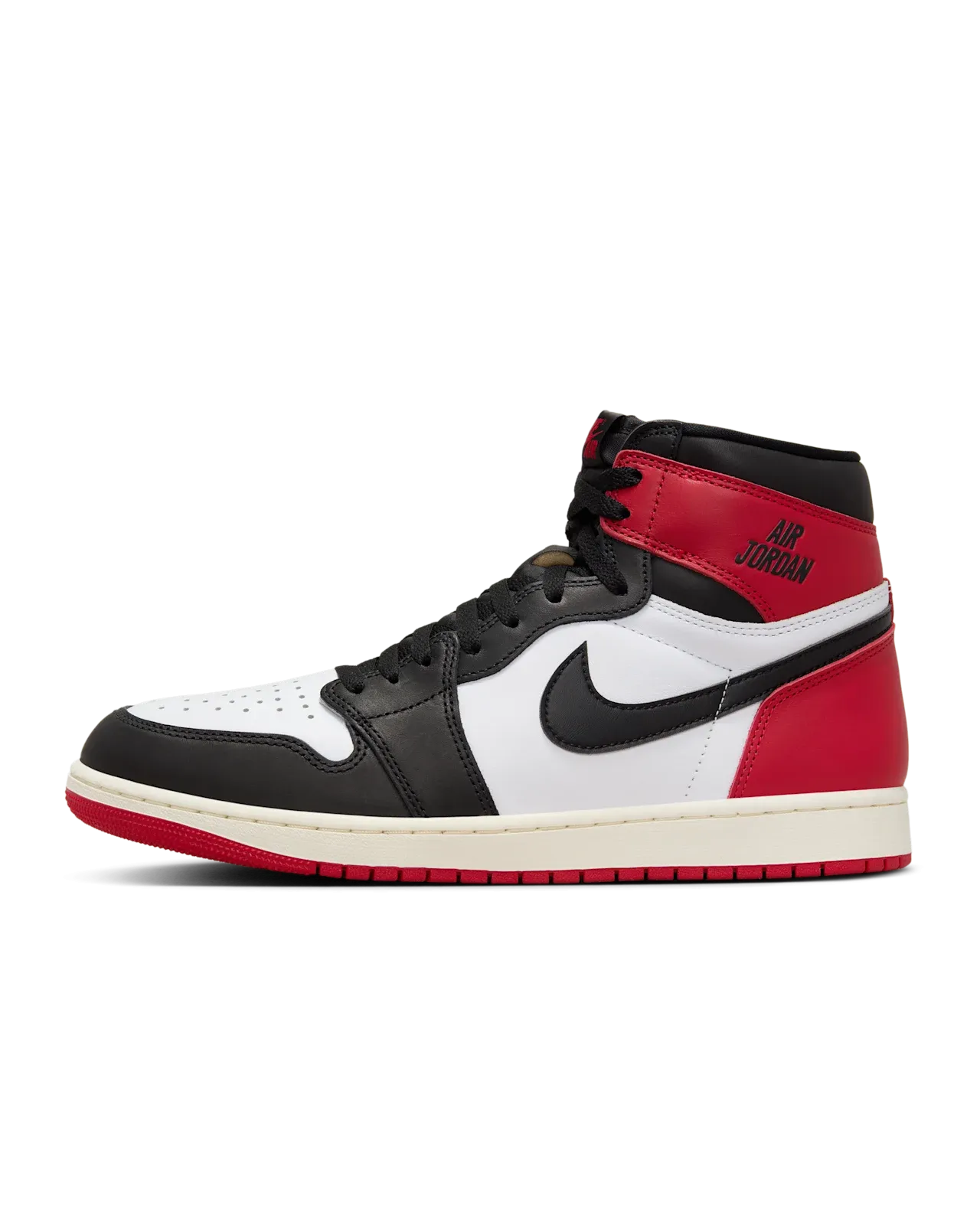 anti - microbial coating shoes Gorgeous appearance Air Jordan 1 High OG 'Black toe Reimagined' 2025